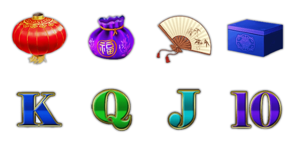 《金雞報喜》老虎機：特殊圖形1-8